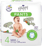 Happy detské plienkové nohavičky Maxi 24 ks