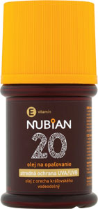 Nubian vodeodolný olej na opaľovanie OF 20 60 ml