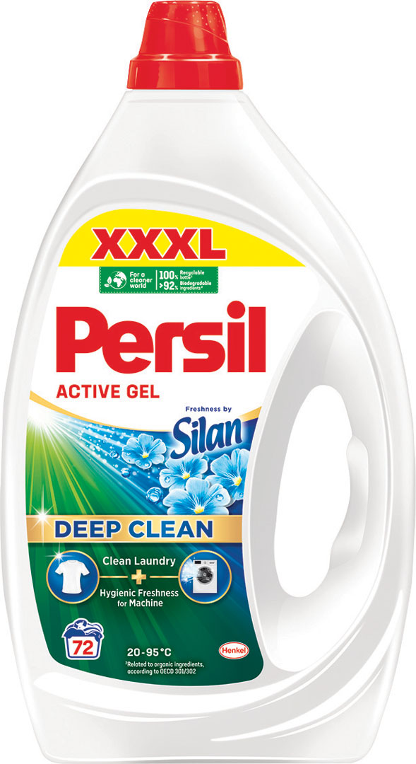 Persil prací gél Deep Clean Freshness by Silan 72 praní Teta drogérie