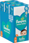 Pampers Active baby detské plienky veľkosť 3 54 ks