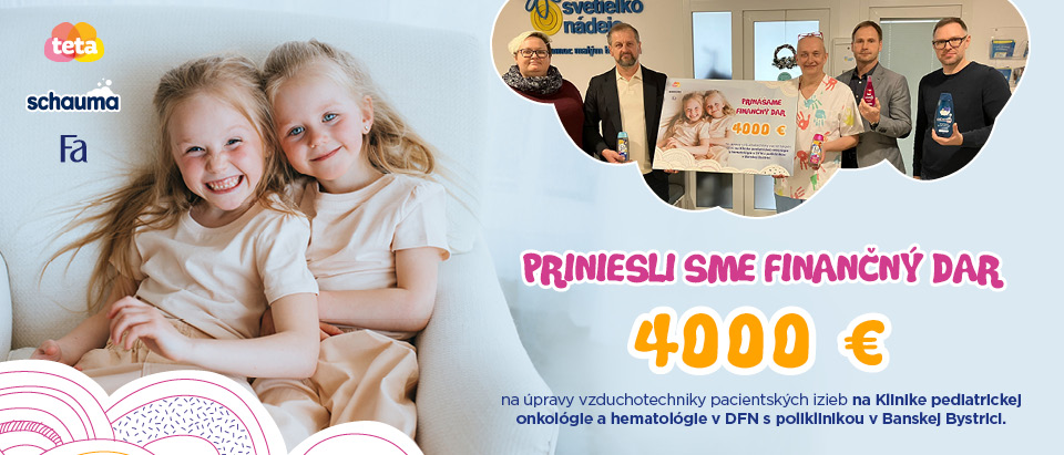 Klinike pediatrickej onkológie a hematológie v DFN s poliklinikou v Banskej Bystrici