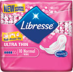 Libresse Ultra Normal Wing 10 ks - Teta drogérie eshop