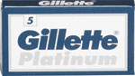 Gillette Double Edge Platinum žiletky 5 ks - Teta drogérie eshop