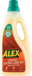 ALEX čistič extra lesk 2v1 na drevo s vôňou Magic Wood 750 ml