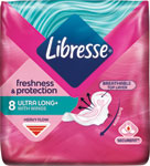 Libresse Ultra Long Wing 8 ks - Teta drogérie eshop