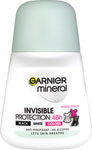 Garnier Mineral guľôčkový antiperspirant proti škvrnám Invisible Anti-Marks Stains Fading 48h 50 ml