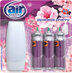 Air menline happy osviežovač vzduchu s rozprašovačom Japanese Cherry 3x15 ml  - Teta drogérie eshop