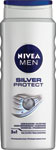 Nivea Men sprchovací gél Silver Protect 500 ml - Teta drogérie eshop