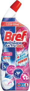 Bref čistiaci prostriedok na toalety Power Aktiv Gel Flower 700 ml