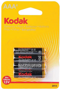 Kodak HD R03-AAA zinkochloridová batéria mikrotužková 4 ks na blistry