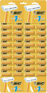 BIC 1 Classic Sensitive pánske pohotové holítka 1 ks na karte 36 ks