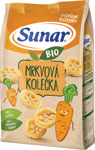 Sunar BIO detské chrumky mrkvové kolieska 45 g