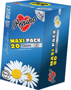 Pepino kondómy Classic 20 ks