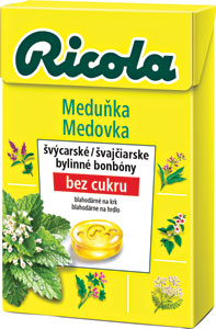 Ricola bylinné cukríky Medovka 40 g