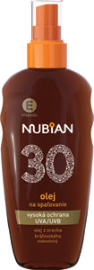 Nubian vodeodolný olej na opaľovanie OF 30 150 ml