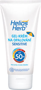 Helios Herb gél-krém na opaľovanie Sensitive OF 50+ 75 ml
