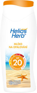 Helios Herb mlieko na opaľovanie OF 20 400 ml