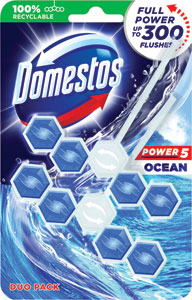 Domestos WC blok Power 5 Ocean 2 ks