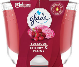 Glade Maxi sviečka Luscious Cherry&Peony 224 g