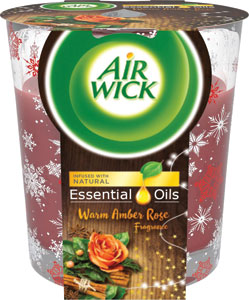 Air Wick sviečka Jantárová ruža 105 g