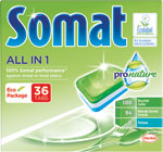 Somat tablety do umývačky riadu All in 1 ProNature ekologické 36 ks - Teta drogérie eshop