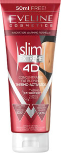 EVELINE Slim Extreme 4D anticelulitídne zoštíhľujúce sérum 250 ml