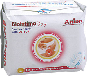Biointimo Anion hygienické vložky 10 ks