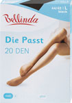 Bellinda Die Passt dámske pančuchy 20 DEN Black 44/48