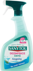 Sanytol dezinfekcia čistič kúpeľne vôňa eucalyptu 500 ml