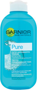 Garnier Pure tonikum proti lesku a rozšíreným pórom 200 ml