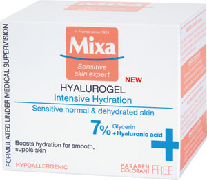 Mixa Hyalurogel hydratačný krém Light 50 ml