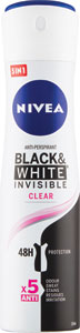 Nivea antiperspirant Black & White Invisible Clear 150 ml