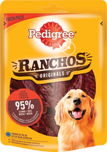 Pedigree pochúťky Ranchos s hovädzím pre psov 70 g