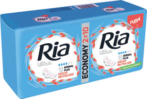 Ria Ultra DUO hygienické vložky Normal plus Odour Neutraliser 20 ks