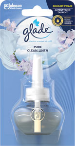 Glade elektrický osviežovač vzduchu Pure Clean Linen náhradná náplň 20 ml