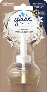 Glade elektrický osviežovač vzduchu Romantic Vanilla Blossom náhradná náplň 20 ml
