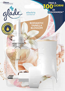 Glade elektrický osviežovač vzduchu Romantic Vanilla Blossom 1+20 ml