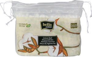 Bella Cotton hygienické vatové tyčinky BIO 160 ks