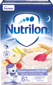 Nutrilon Pronutra krupicová mliečna kaša s ovocím GOOD NIGHT 225 g