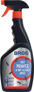 Bros 007 sprej na mravce a iný lezúci hmyz 500 ml