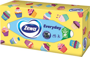Zewa Everyday Box papierové vreckovky 2-vrstvové 100 ks