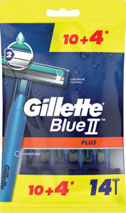 Gillette Blue II jednorázový holiaci strojček Comfort 14 ks