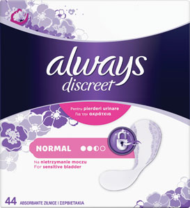 Always inkontinenčná intimka Normal 44 ks