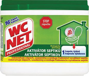 WC Net aktivátor septikov 16x18 g