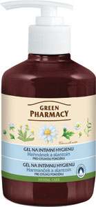 Green Pharmacy gél na intímnu hygienu citlivá pokožka 370 ml