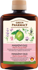 Green Pharmacy masážny olej proti celulitíde 200 ml