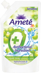 Ameté tekuté mydlo s antibakteriálnou prísadou Sensitive 500 ml