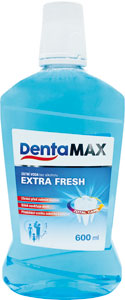 DentaMax ústna voda bez alkoholu extra fresh 600 ml
