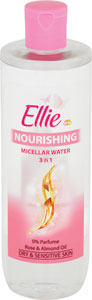Ellie vyživujúca micelárna voda pre suchú a citlivú pleť 3v1 400 ml