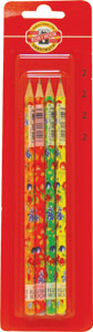 KOH-I-NOOR ceruzka grafitová 4 ks v balení